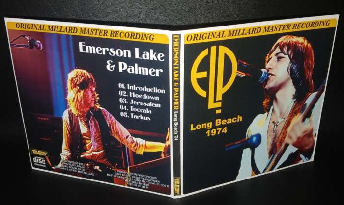 EMERSON LAKE AND PALMER - Long Beach 1974 (1CD)
