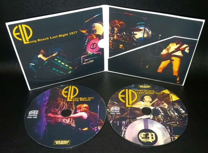 EMERSON LAKE AND PALMER - Long Beach 8-14-1977 (2CD) - Image 2