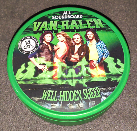 VAN HALEN - Well Hidden Sheep 1982 Tour (Deluxe Metal Canister 14 CD) - Image 3