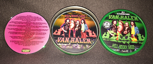 VAN HALEN - Well Hidden Sheep 1982 Tour (Deluxe Metal Canister 14 CD) - Image 4