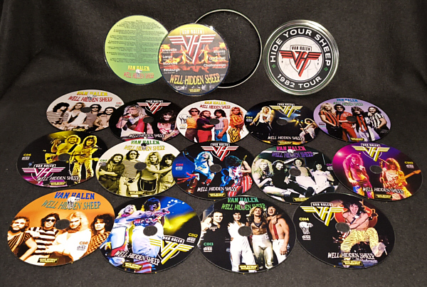 VAN HALEN - Well Hidden Sheep 1982 Tour (Deluxe Metal Canister 14 CD) - Image 5